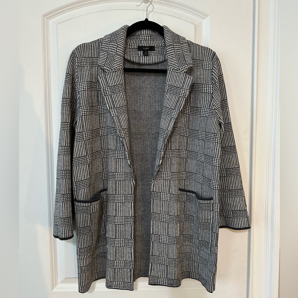J.Crew sweater blazer size S.